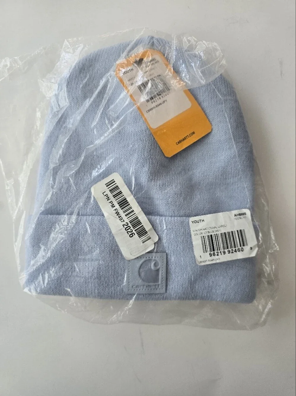 Carhartt Youth Beanie - Light Blue